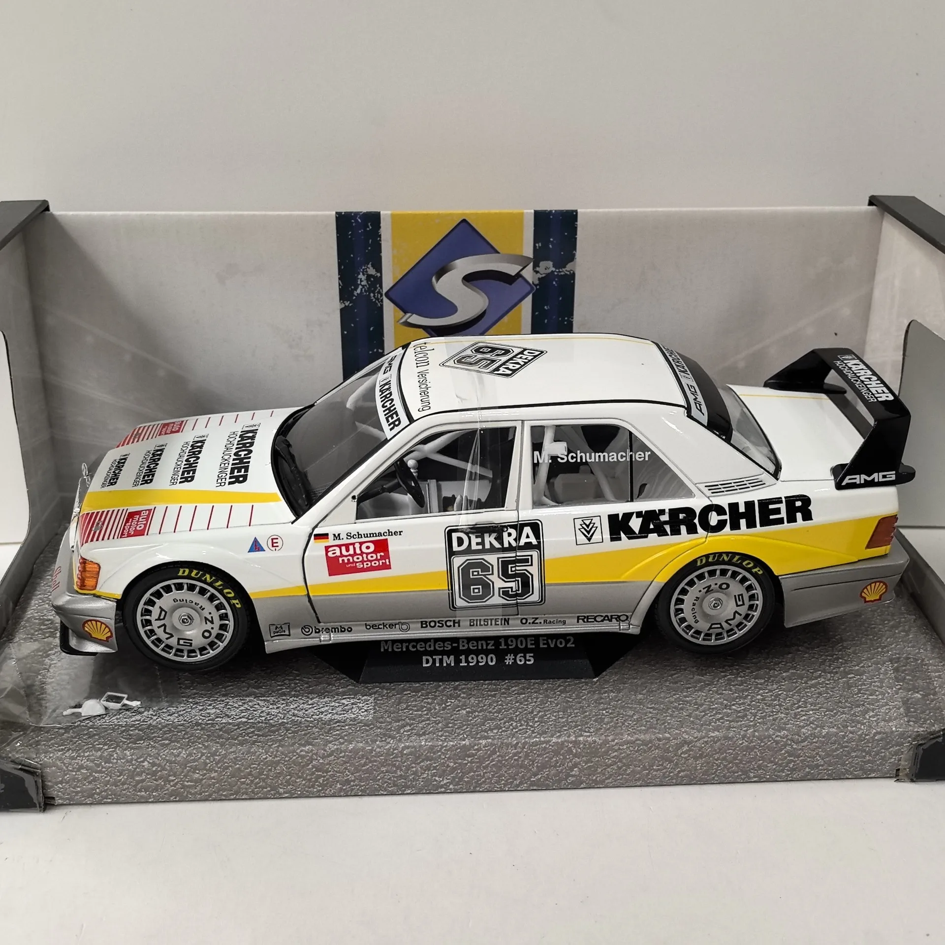 Mercedes-Benz 190E 1990 SOLIDO Scale Model 2 Mercedes-Benz 190E 1990 SOLIDO Scale Model - Image 2