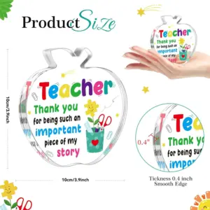 Vibrant Teacher Appreciation Ornament 6 Sa3cd792689024e0fa35e908672490a3ef