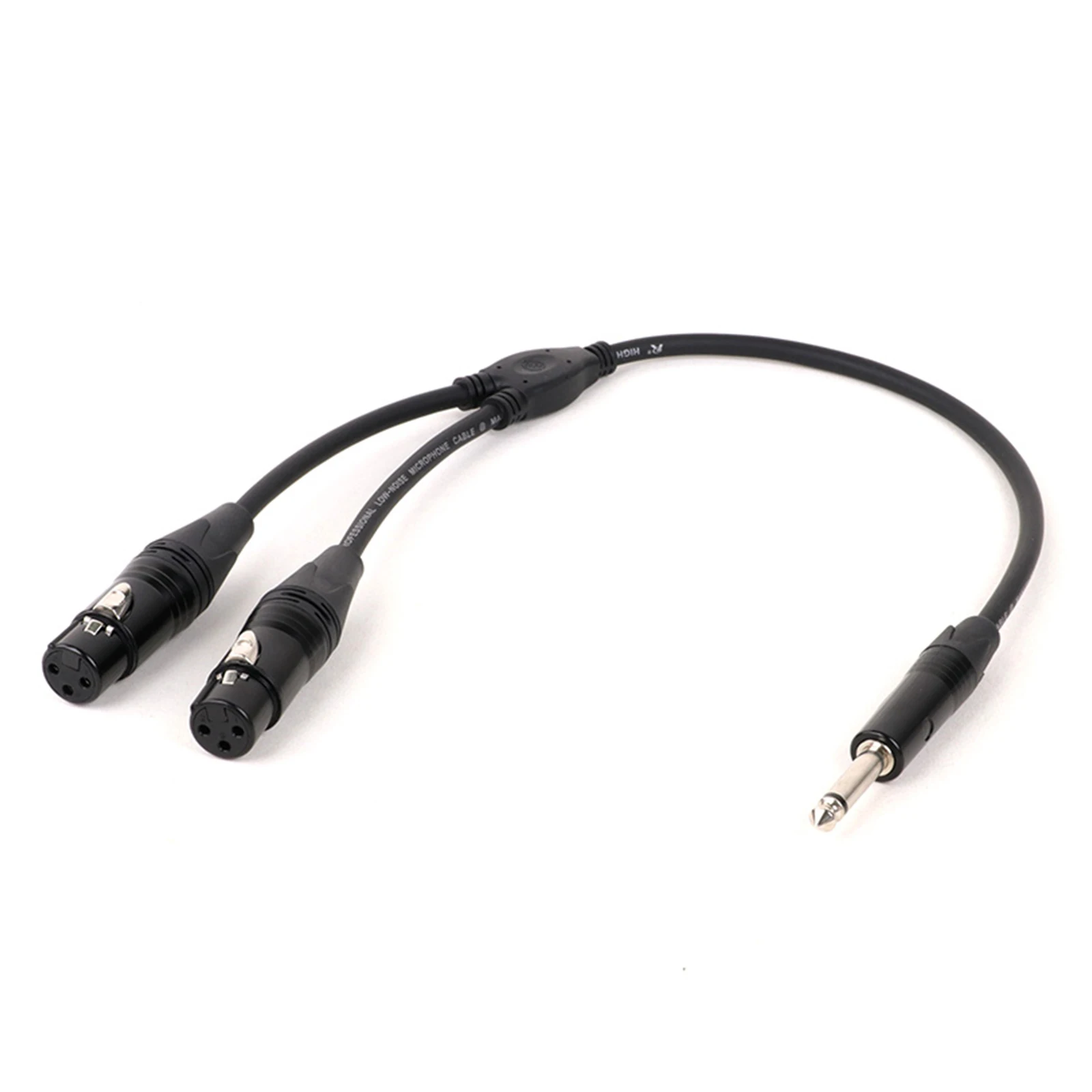 1/4 Inch TS to Dual XLR Y-Splitter Cable 10 1/4 Inch TS to Dual XLR Y-Splitter Cable - Image 10
