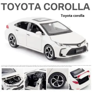 White Toyota Corolla 1:32 Diecast Model 14 Sa3daa2e28ea74e78b69dac36ebc951cdk