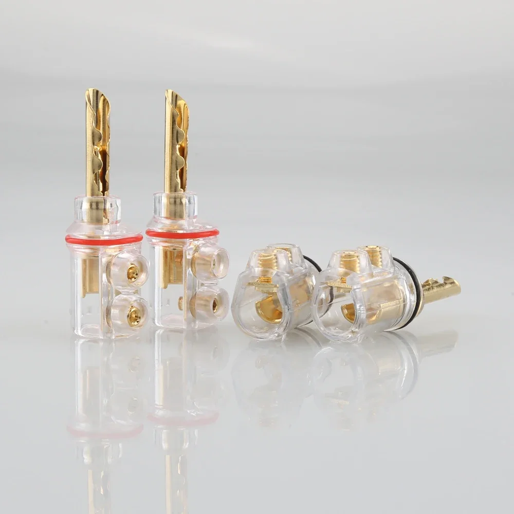 Gold-Plated BFA Banana Plugs for Speakers 3 Gold-Plated BFA Banana Plugs for Speakers - Image 3
