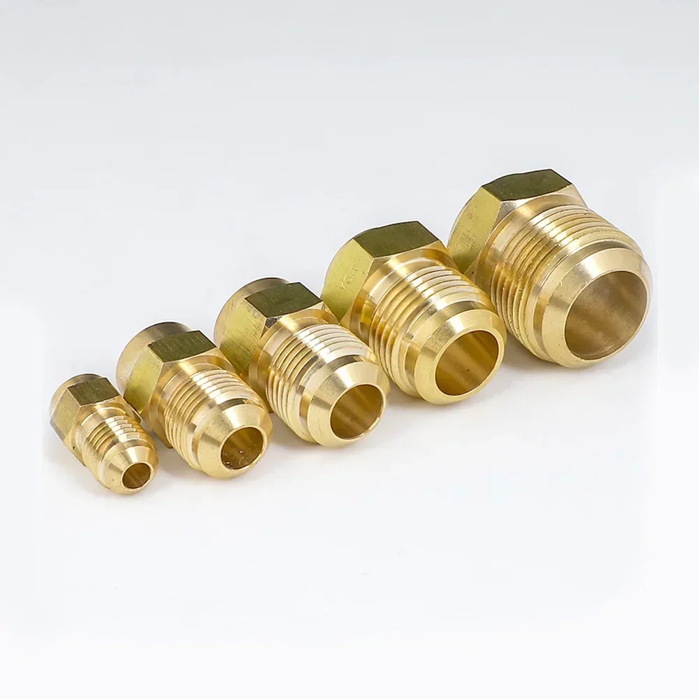 Brass SAE Flare Coupling 1/4" to 1 Inch 5 Brass SAE Flare Coupling 1/4" to 1 Inch - Image 5