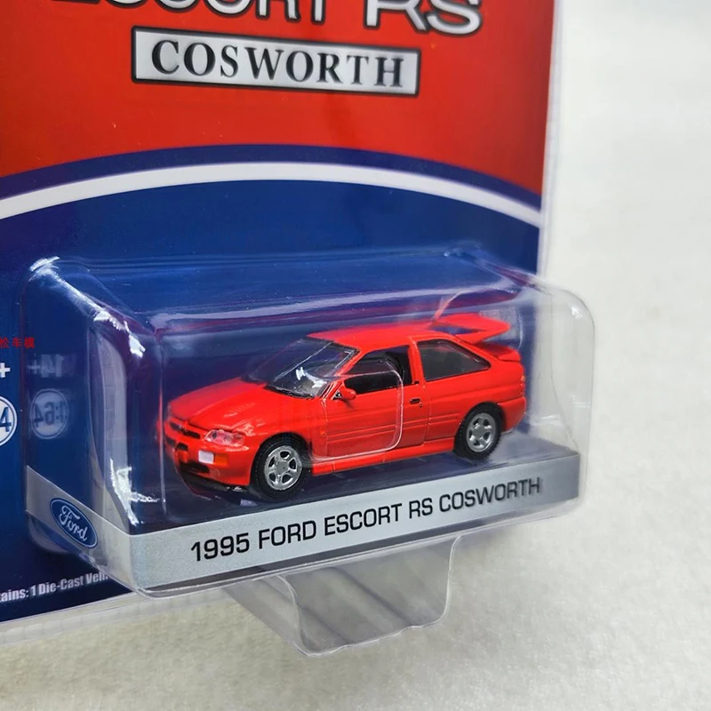 Red Ford Escort RS Cosworth Model 1:64 Scale 3 Red Ford Escort RS Cosworth Model 1:64 Scale - Image 3