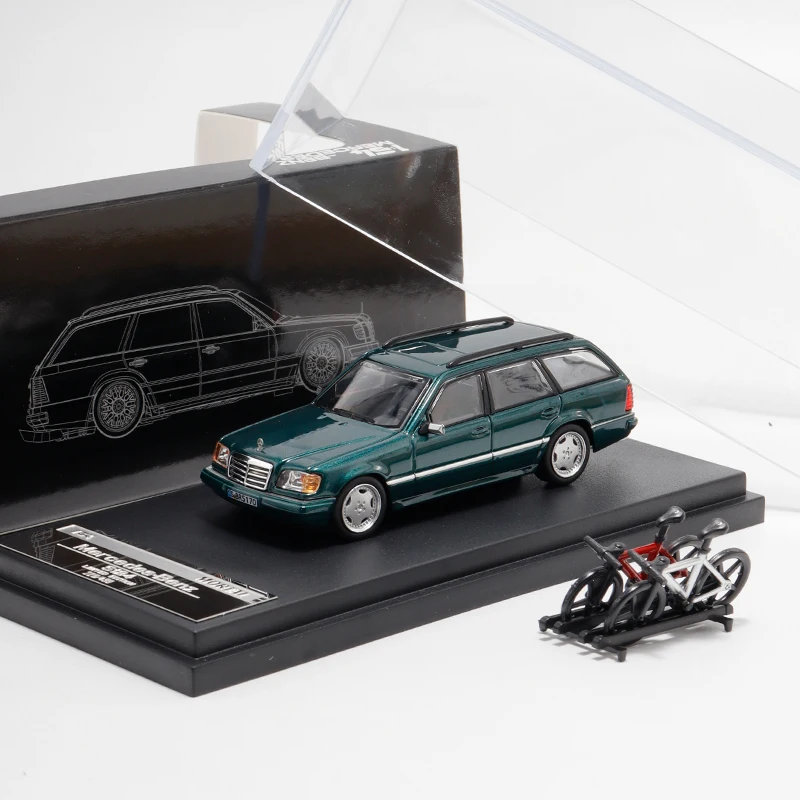 Mercedes-Benz E300 S124 Estate 1/64 Diecast Model 4 Mercedes-Benz E300 S124 Estate 1/64 Diecast Model - Image 4