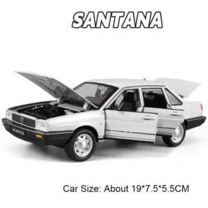 Premium 1:24 Scale Diecast Volkswagen Santana W140 Model 18 Sa439b2c0bc294af48357995747715e64m