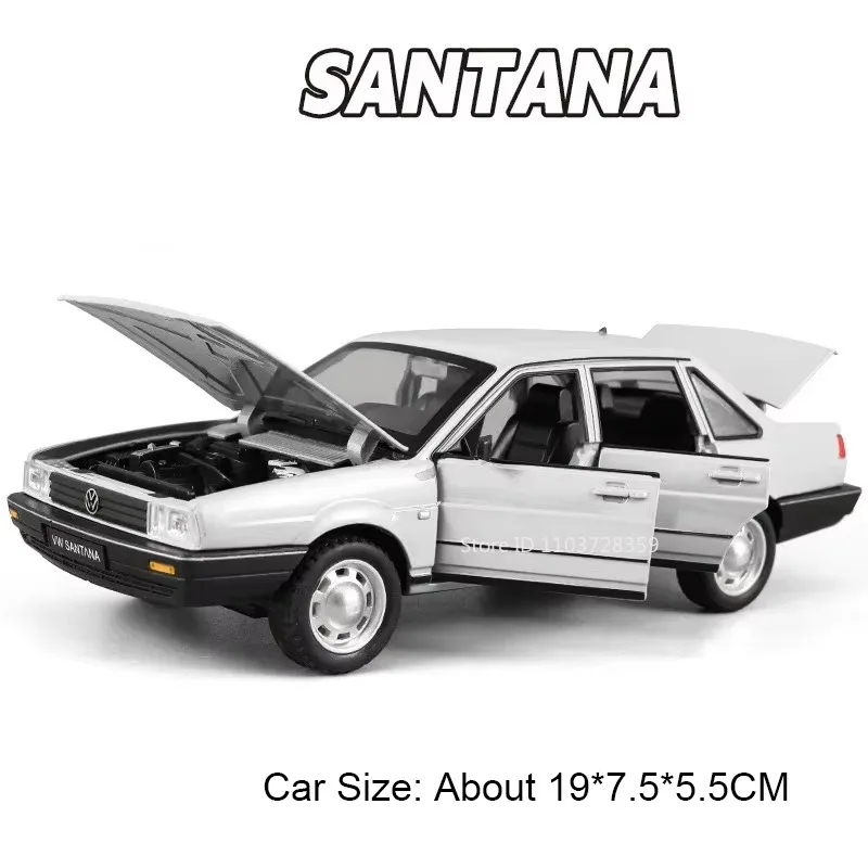 Premium 1:24 Scale Diecast Volkswagen Santana W140 Model 9 Premium 1:24 Scale Diecast Volkswagen Santana W140 Model - Image 9