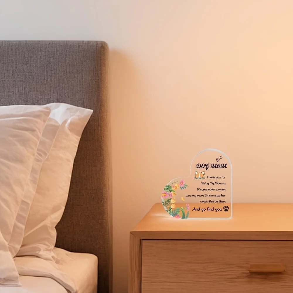 Dog Mom Decorative Plaque for Women 3 Dog Mom Decorative Plaque for Women - Image 3