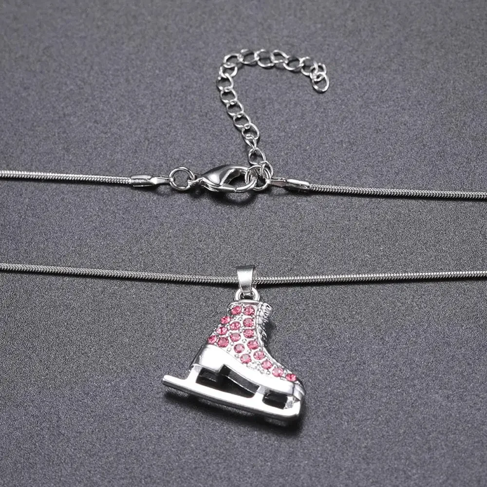3D Ice Skate Necklace for Women 4 3D Ice Skate Necklace for Women - Image 4