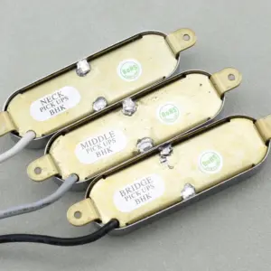 Chrome Tri-Sonic Bass Pickups Set for Electric Bass 10 Sa467521c7b4c4f4fbfbe0058fb5d111dW