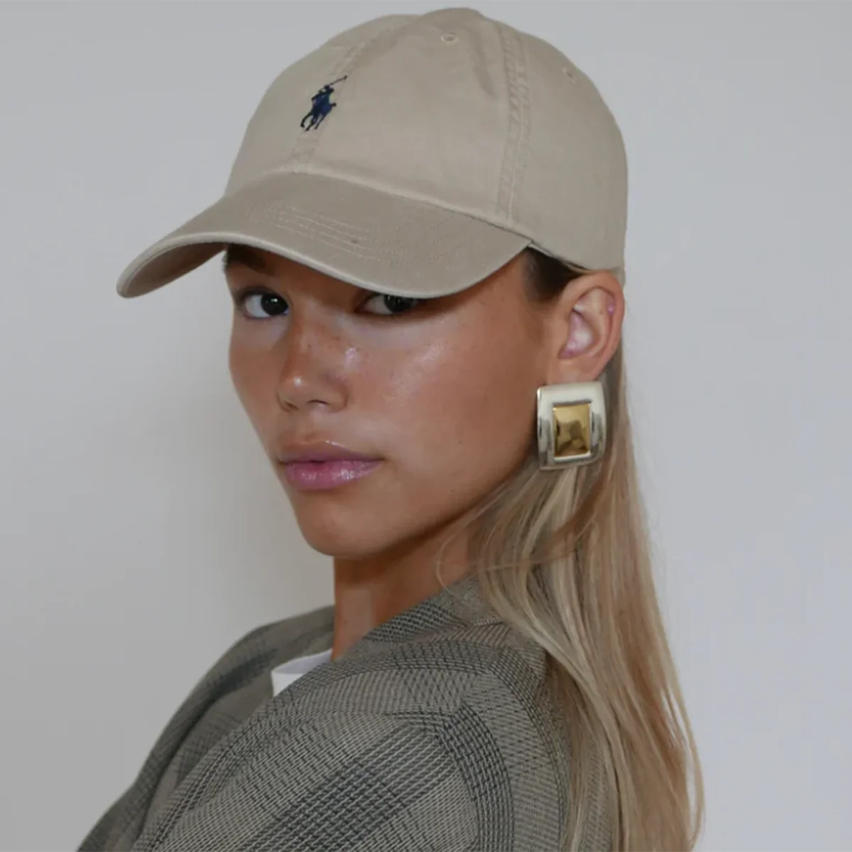 Stainless Steel Geometric Patchwork Earrings 2 Stainless Steel Geometric Patchwork Earrings - Image 2