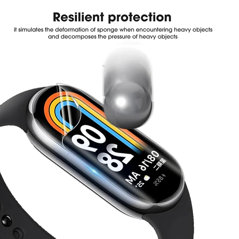 Hydrogel Screen Protector for Xiaomi Mi Band 5-9 4 Hydrogel Screen Protector for Xiaomi Mi Band 5-9 - Image 4