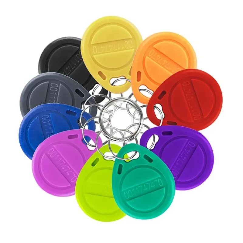 Vibrant 125 kHz RFID Keyfobs Set 3 Vibrant 125 kHz RFID Keyfobs Set - Image 3