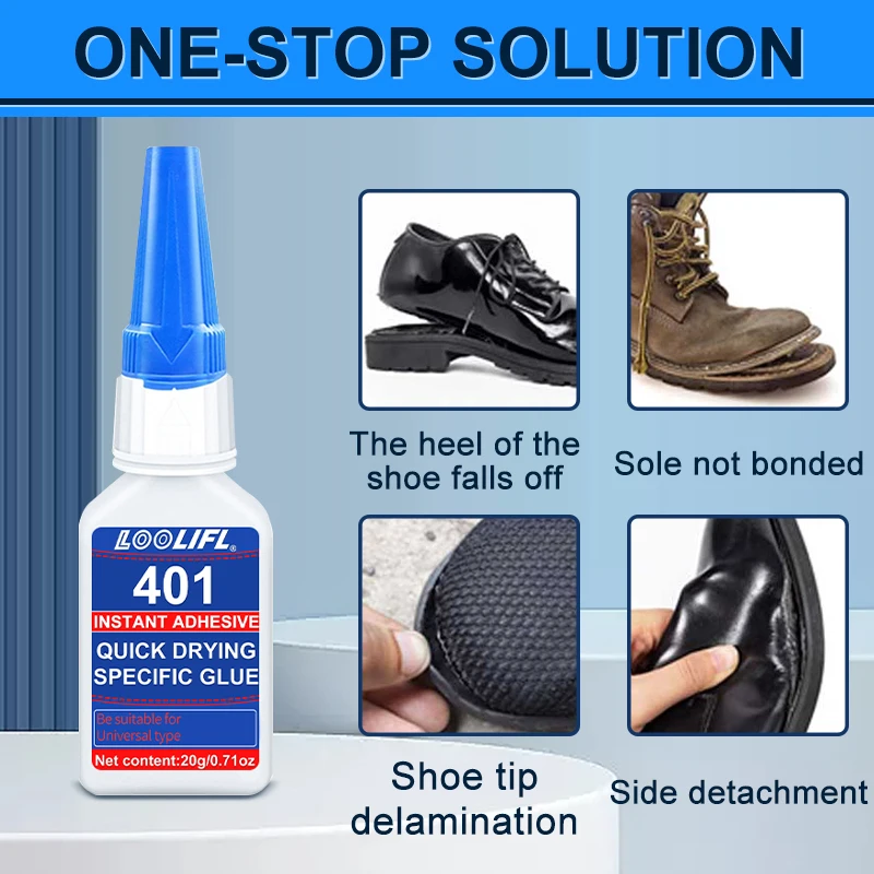 LOOLIFL 401 Instant Bonding Adhesive 20ml 5 LOOLIFL 401 Instant Bonding Adhesive 20ml - Image 5