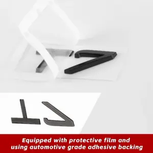 Mercedes 3D ABS Emblem Sticker Kit in Silver/Black 14 Sa4c67f1d9ffa44c7becbcb188a854a62A