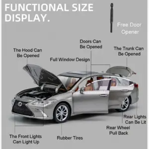 1:24 Scale Alloy SUV Model LX600 ES300 12 Sa4dbb29bfd1d49d486529d8340ed562ck 1