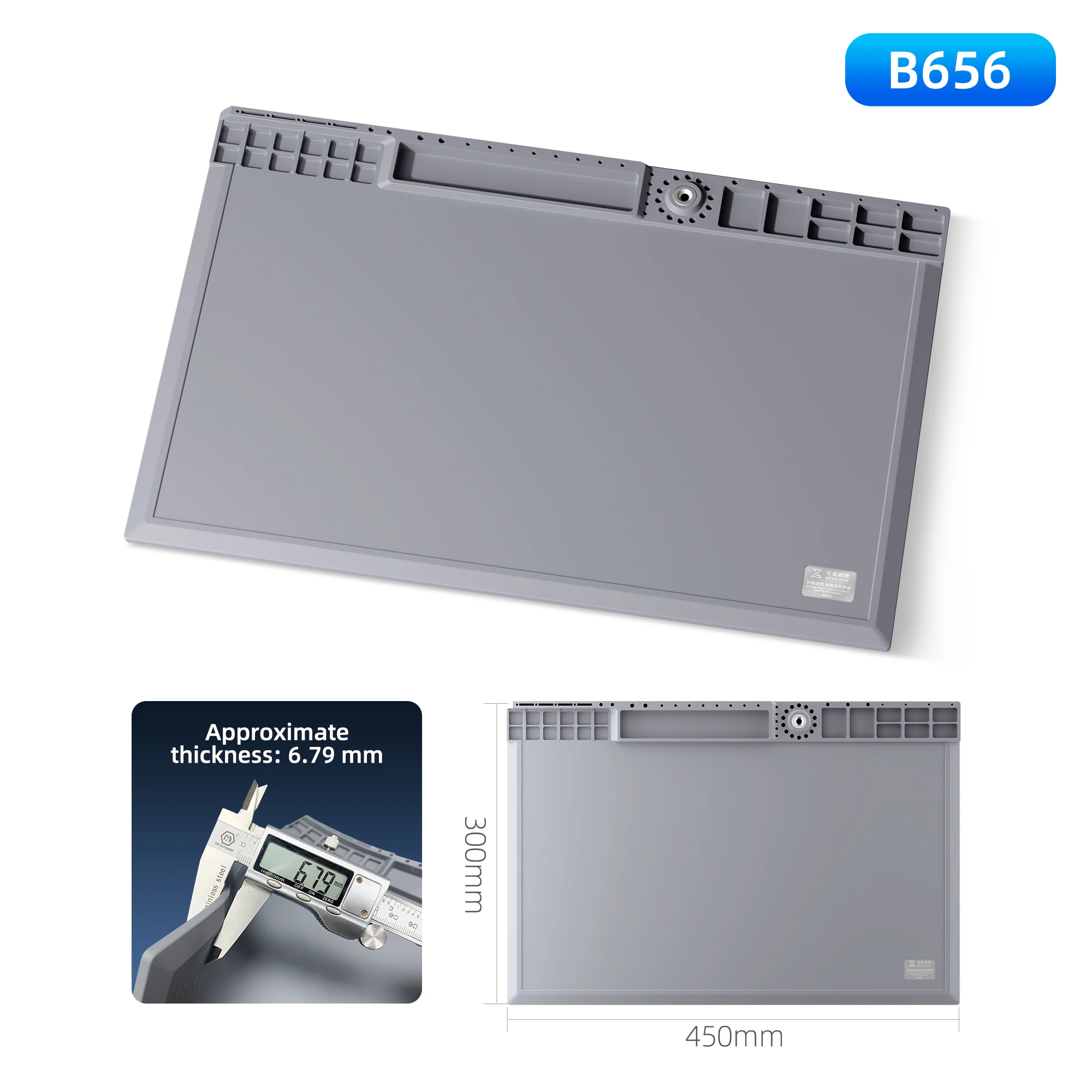 High-Temperature Silicone Insulation Pad B440, B632, B656 6 High-Temperature Silicone Insulation Pad B440, B632, B656 - Image 6