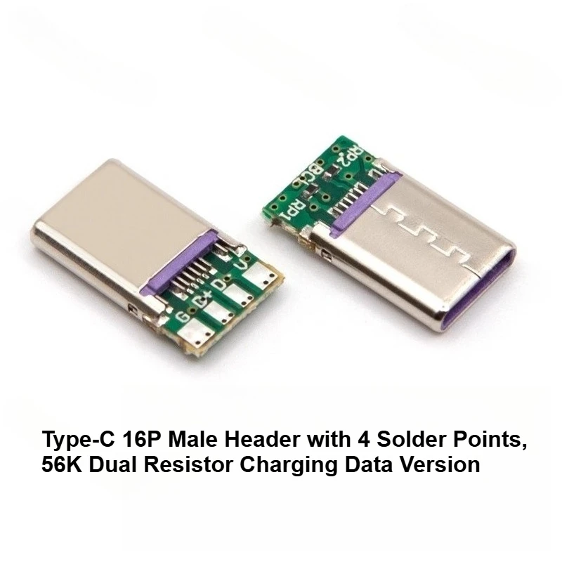 USB Type-C Male Connectors Set — 16/24 Pin Options 8 USB Type-C Male Connectors Set — 16/24 Pin Options - Image 8