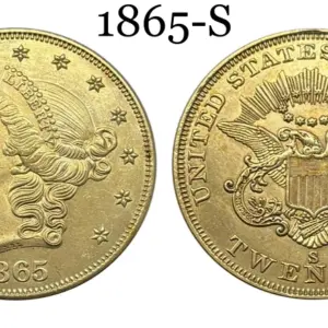 1860s Liberty Coin Replica Collection 18 Sa505b6f9dfb341338184504663e31875n