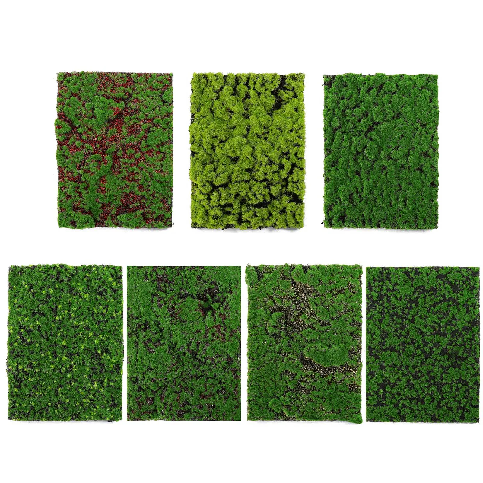 Artificial Moss Tuft Grass Mat for Miniature Landscaping 2 Artificial Moss Tuft Grass Mat for Miniature Landscaping - Image 2