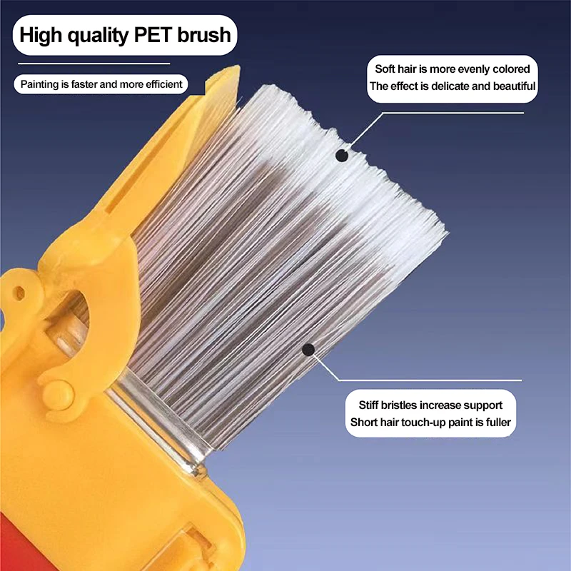 Precision Edging Paint Brush Set with Corner Trimmer 4 Precision Edging Paint Brush Set with Corner Trimmer - Image 4