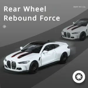 BMW M4 CSL 1:36 Diecast Model Collectible 11 Sa53a24725a1c4e328eacf3b24ad85eb3q