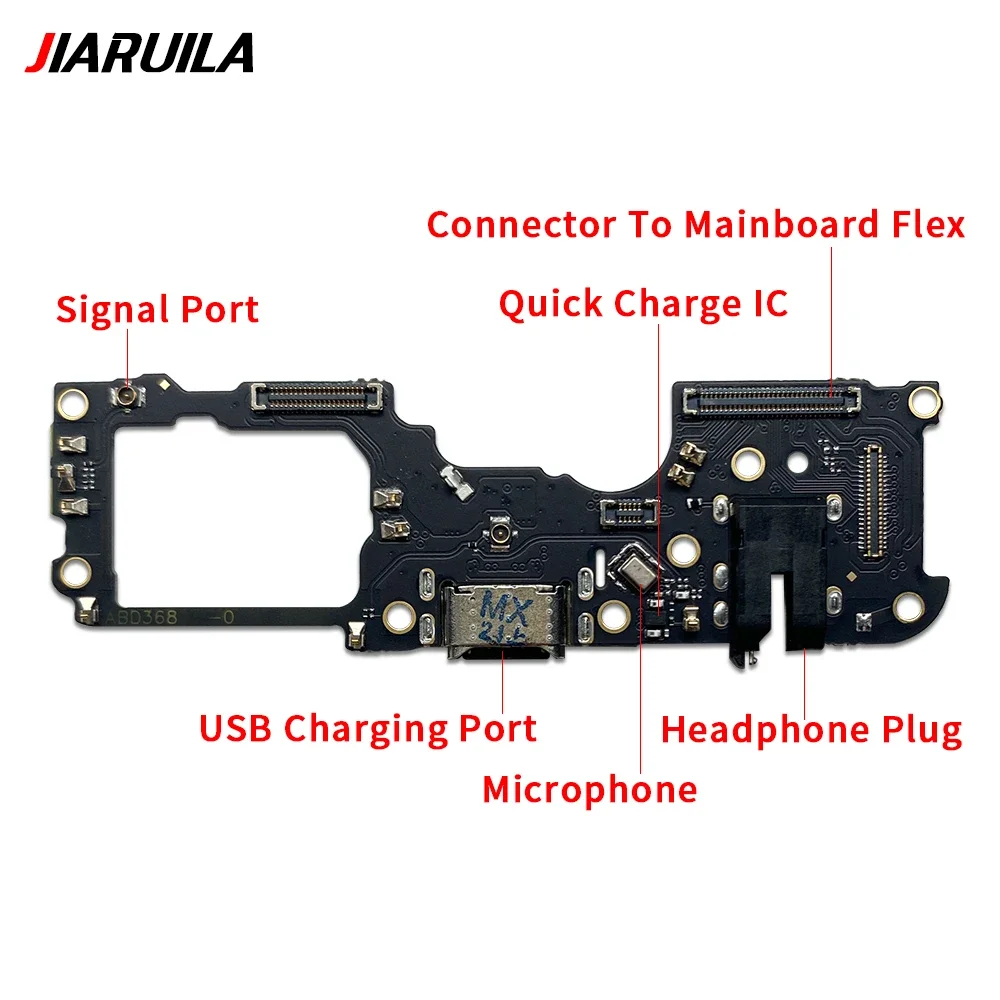 USB Charging Port Connector Flex Cable for Oppo & Realme 6 USB Charging Port Connector Flex Cable for Oppo & Realme - Image 6