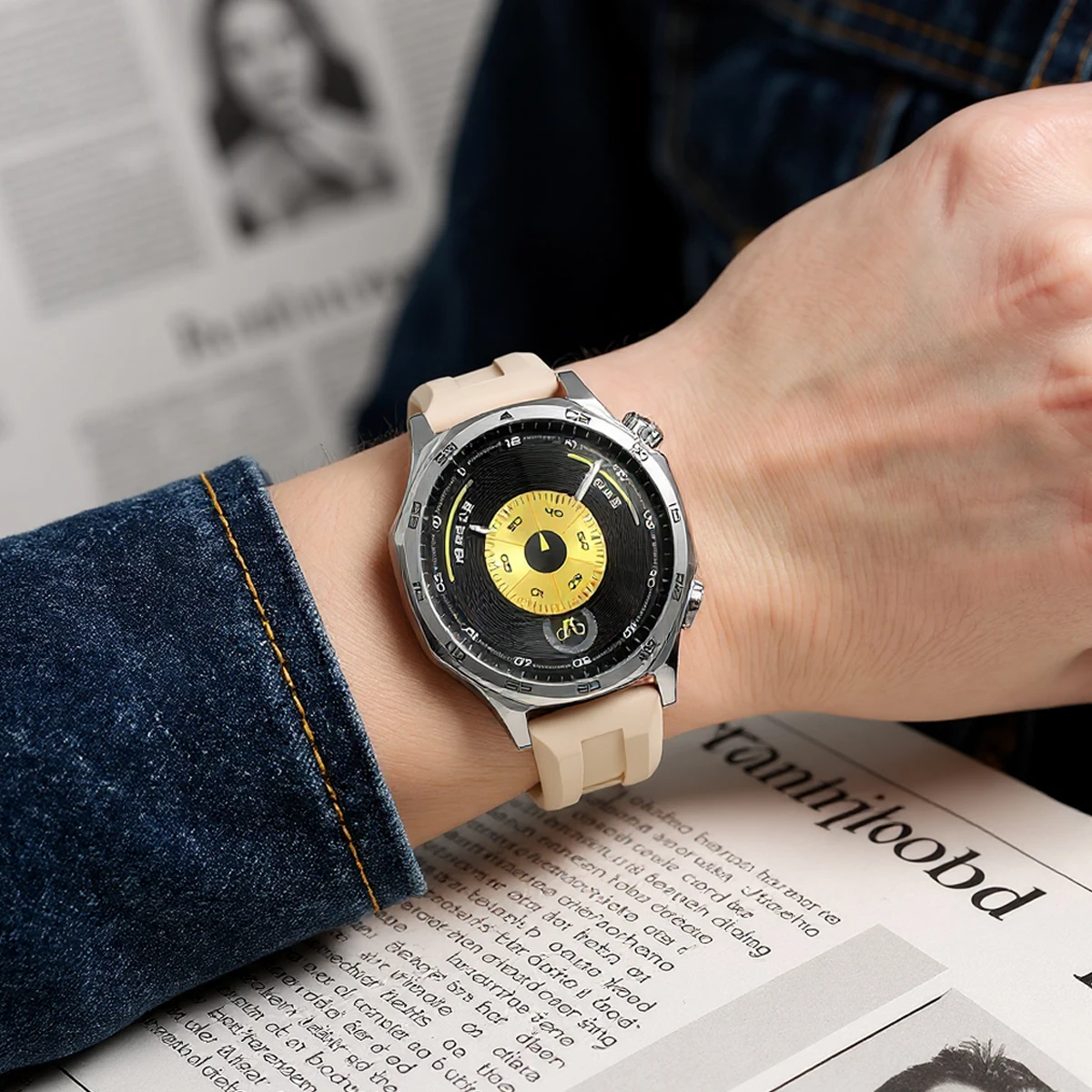 22mm Silicone Sport Strap for Huawei GT6 2 22mm Silicone Sport Strap for Huawei GT6 - Image 2