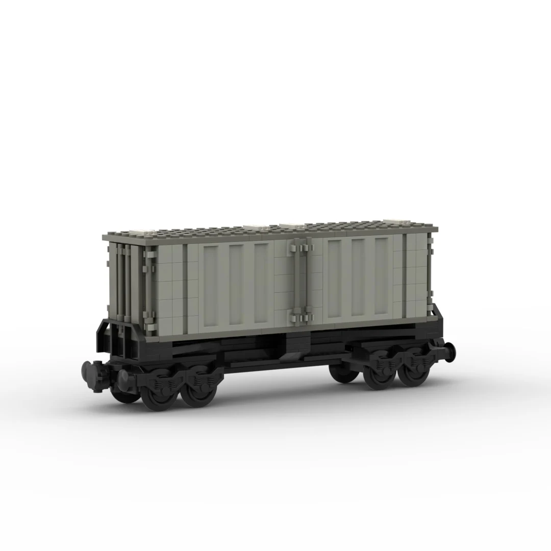 City Train Series MOC Freight Wagon for Builders 5 City Train Series MOC Freight Wagon for Builders - Image 5