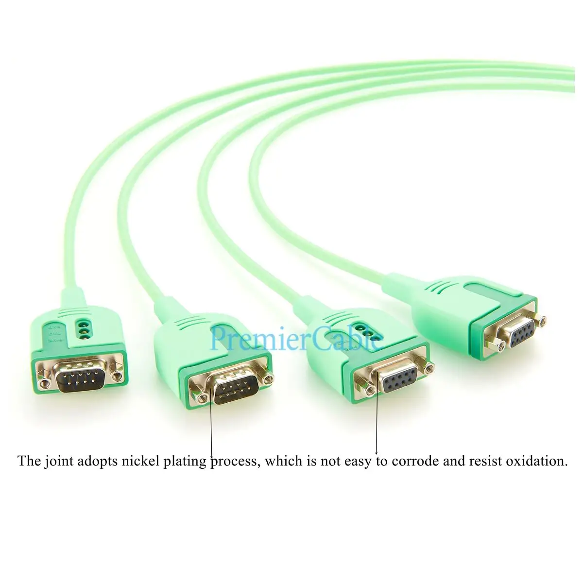 Pastel Green USB to RS232 Serial Cable 1m 3 Pastel Green USB to RS232 Serial Cable 1m - Image 3