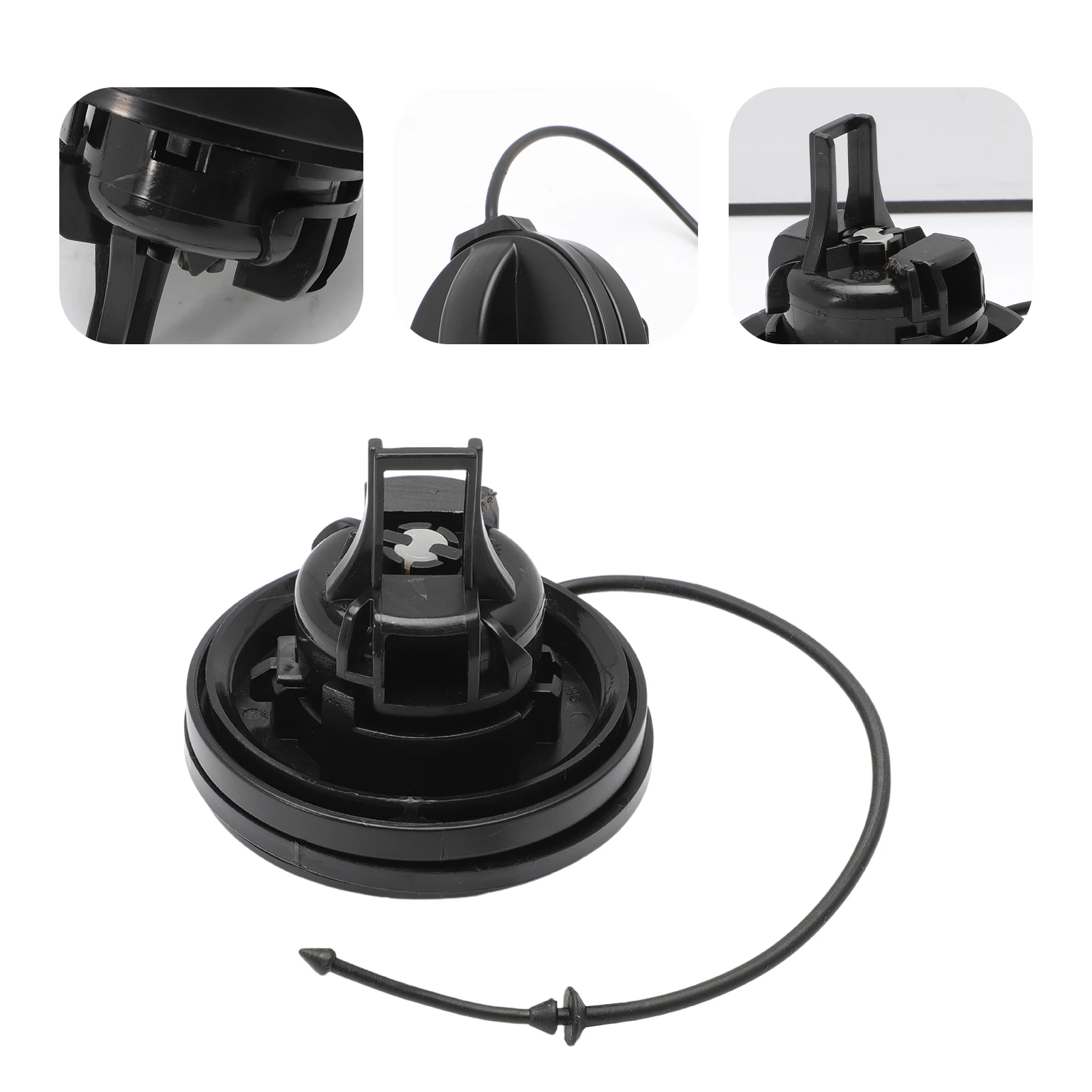 Black Fuel Tank Cap for Peugeot and Citroen 4 Black Fuel Tank Cap for Peugeot and Citroen - Image 4