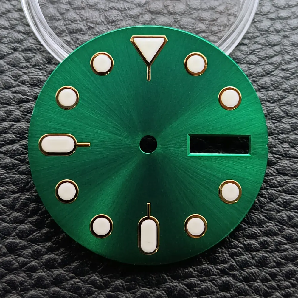 28.5mm Green Luminous Watch Dial for NH36 10 28.5mm Green Luminous Watch Dial for NH36 - Image 10