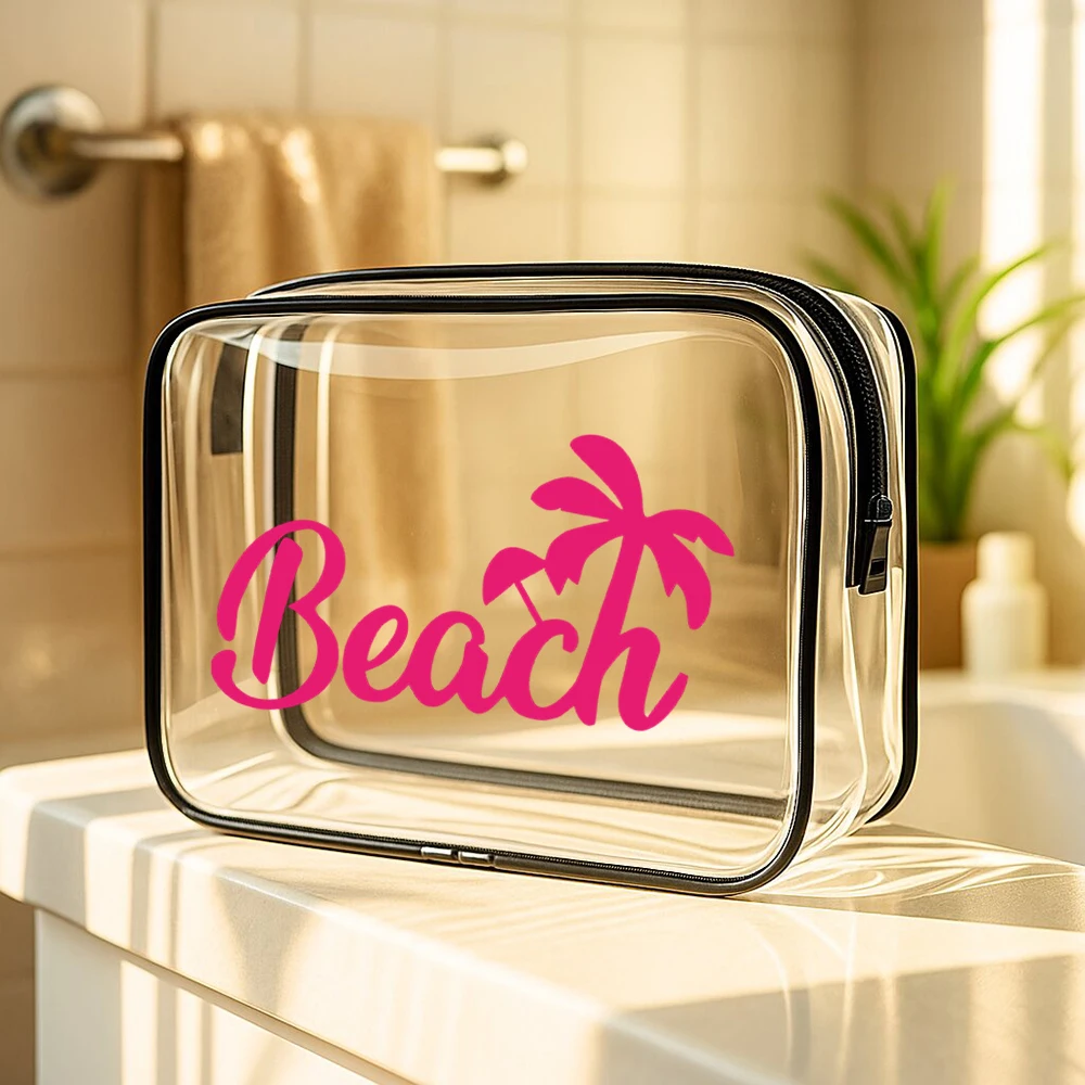 Transparent Waterproof Beach Tote Bag 3 Transparent Waterproof Beach Tote Bag - Image 3