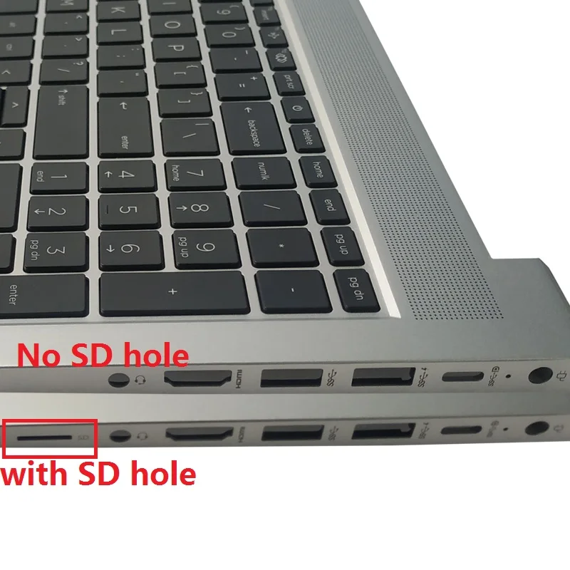 HP Probook 455/450 G8 Top Case Metallic Gray 2 HP Probook 455/450 G8 Top Case Metallic Gray - Image 2