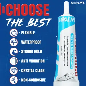 Professional Shoe Repair Kit with Waterproof Adhesive 10 Sa5c36dbd8b1d4a74bb2833250a127066H