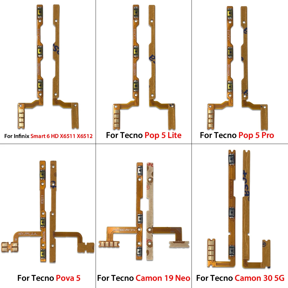 Flexible Power and Volume Cable for Infinix & Tecno 4 Flexible Power and Volume Cable for Infinix & Tecno - Image 4