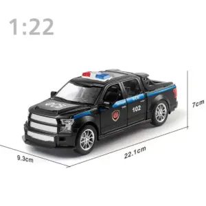 1:22 Scale Police Alloy Model Vehicle 9 Sa5ca78cd83374884bea443819487ae6c1