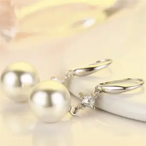 Elegant Drop-Shaped Moonstone Earrings for Women