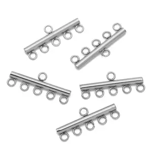 Stainless Steel Multi-Strand Jewelry Connectors 18 Sa5edb95c32c3417f838a65fb78df982dx