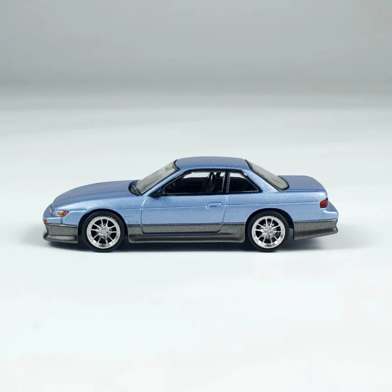 Blue Nissan Silvia S13 Diecast Model Car 1:64 Scale 6 Blue Nissan Silvia S13 Diecast Model Car 1:64 Scale - Image 6