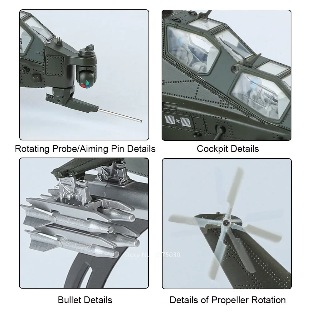 Military Aircraft Model Set with 1:72 J-15 & 1:48 CAIC Z-10 3 Military Aircraft Model Set with 1:72 J-15 & 1:48 CAIC Z-10 - Image 3