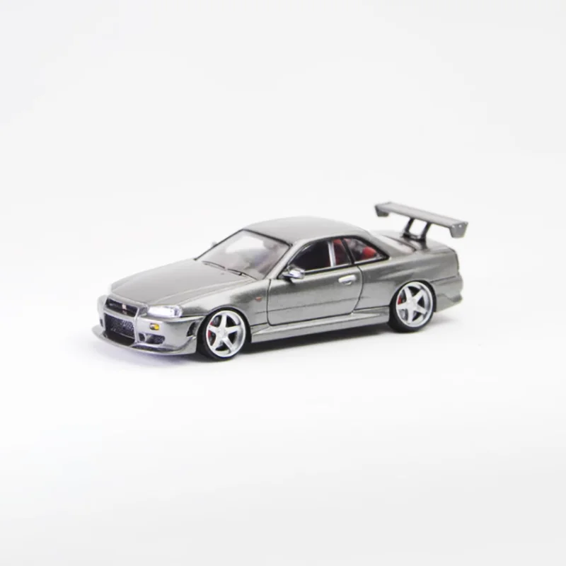 Diecast R34 C-West Sports Car Model 1:64 Scale 4 Diecast R34 C-West Sports Car Model 1:64 Scale - Image 4