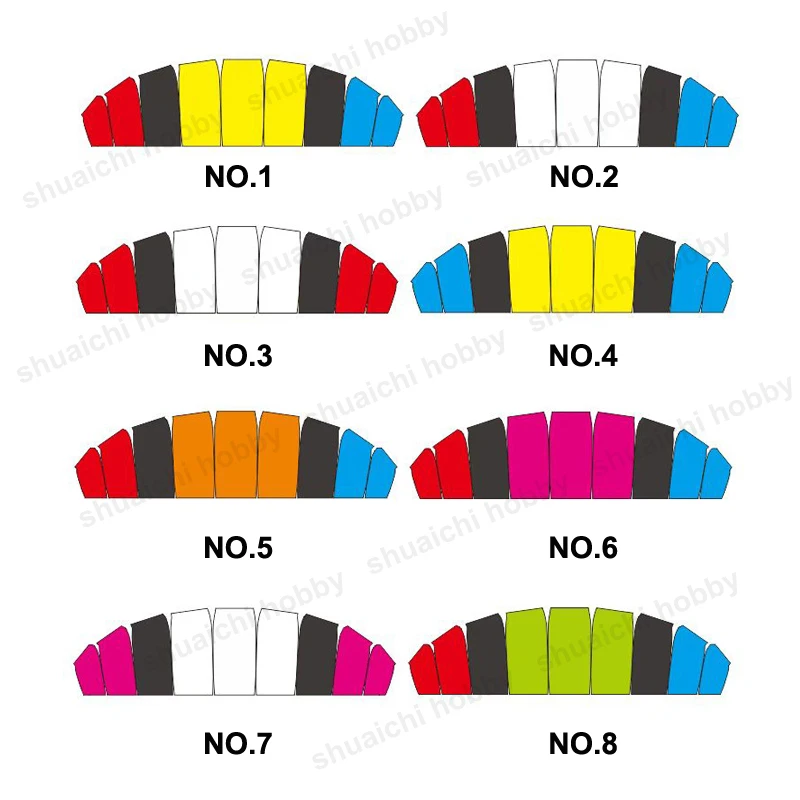 Vibrant 81cm/98cm RC Paragliding Canopy 2 Vibrant 81cm/98cm RC Paragliding Canopy - Image 2