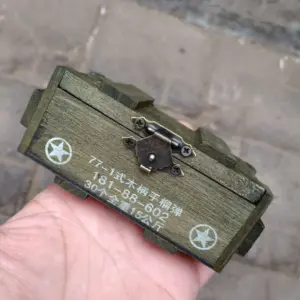 WWII Wooden Ammunition Box for 12-inch Figures 8 Sa6494e24a0a047bbb7de0067317f1d11j