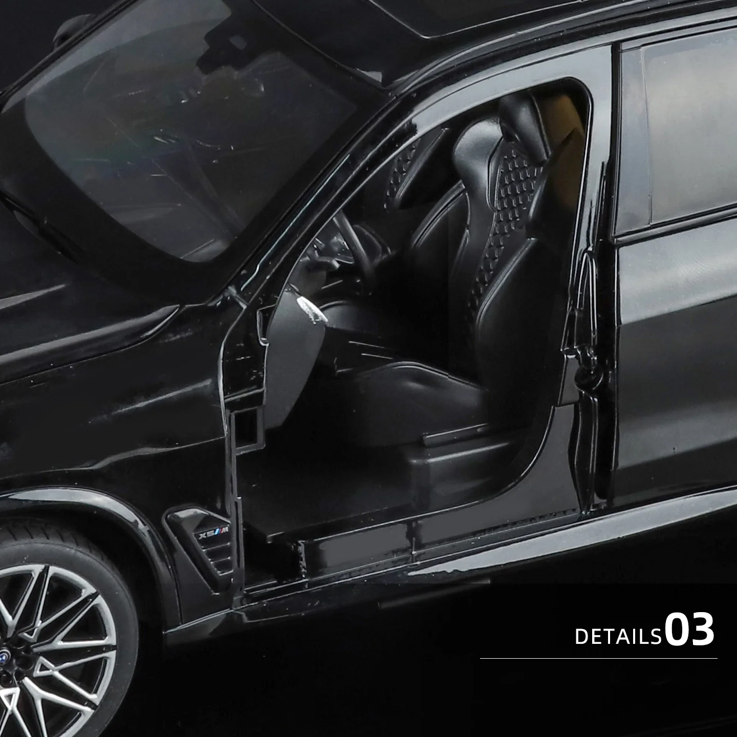 BMW X5M F95 1:18 Scale Diecast SUV Model 4 BMW X5M F95 1:18 Scale Diecast SUV Model - Image 4