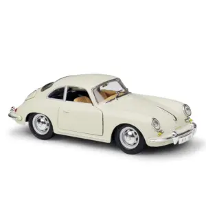 1961 Porsche 356B Coupe Diecast Model in Red or White 11 Sa66601fb317a4614aaaaf9e9a75f0545j