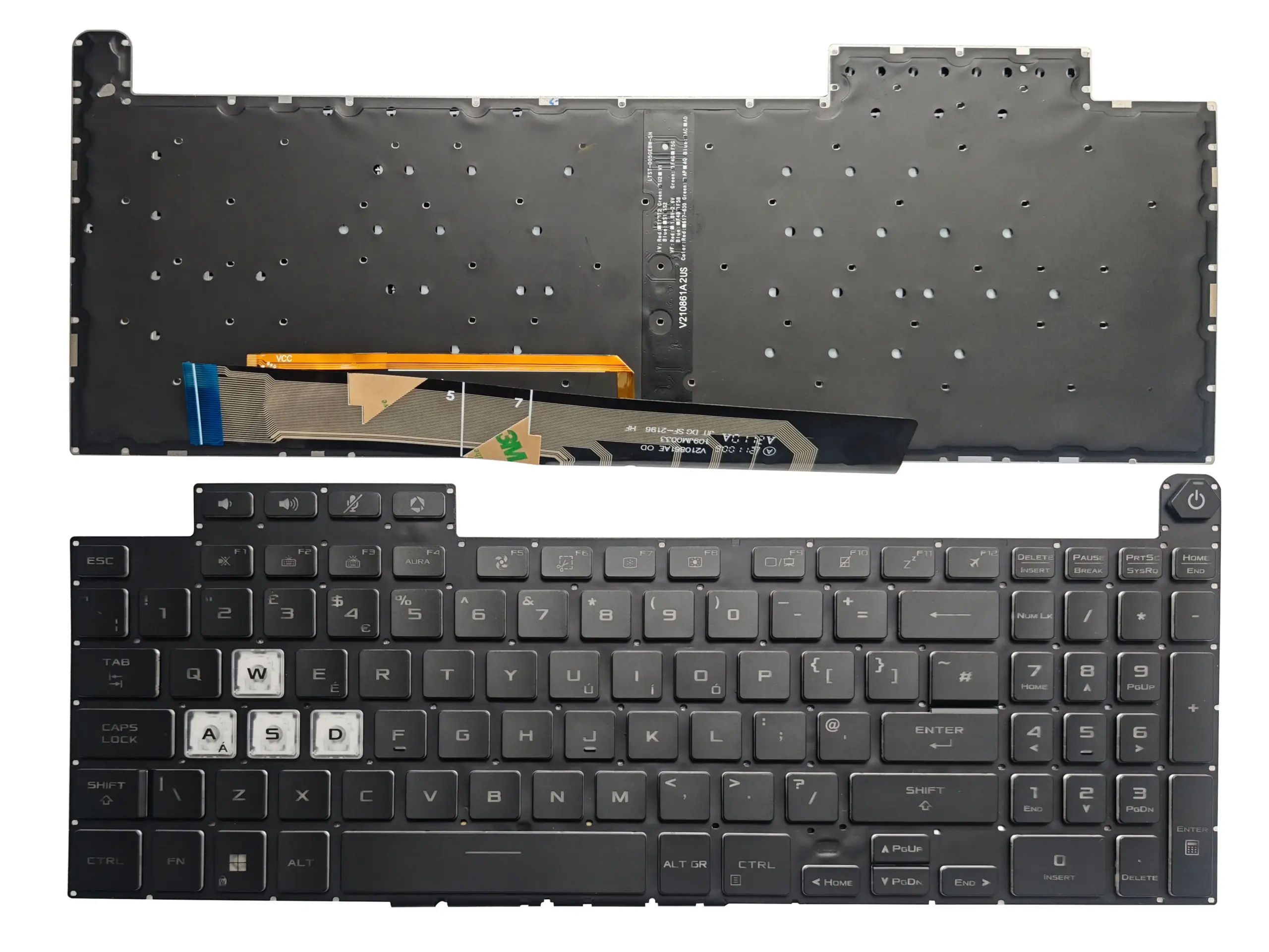 Asus TUF Gaming Keyboard Replacement FX507, FA507 7 Asus TUF Gaming Keyboard Replacement FX507, FA507 - Image 7