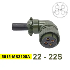 MIL-C Circular Connectors Set for Military and Industrial Use 17 Sa69e1d7da3114b11b9a399b688cbb125H