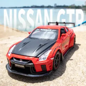1:32 Nissan GTR R35 Model Car in Alloy and Plastic 12 Sa6a1e22ac1904f69a57e9dc72d5a353b3