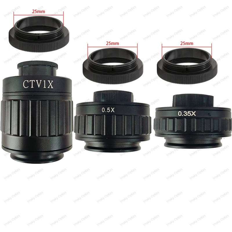 C-mount Adapter Lens Set for Microscopes 4 C-mount Adapter Lens Set for Microscopes - Image 4