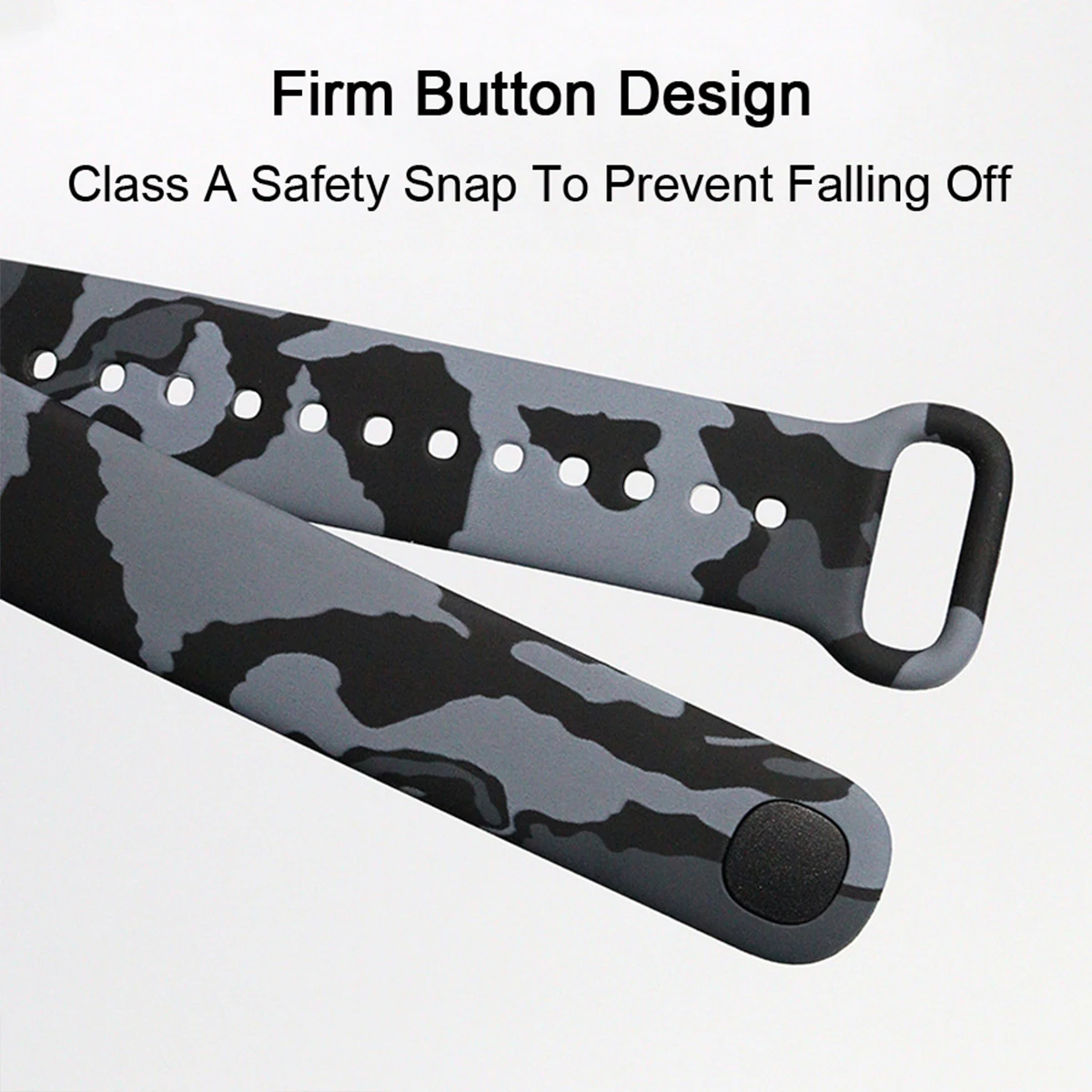 Silicone Wrist Strap for Redmi Band 2 & Xiaomi Band 8 5 Silicone Wrist Strap for Redmi Band 2 & Xiaomi Band 8 - Image 5